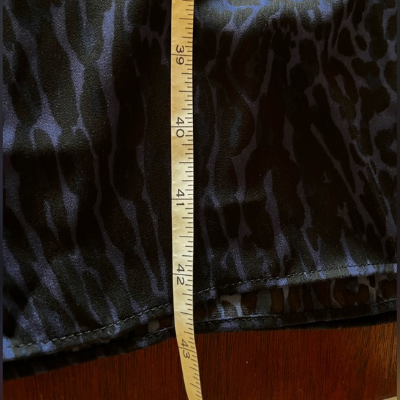 NWT  Gigi Parker wide legs palazzo pant Blended Leopard Eclipse - Picture 9 of 9